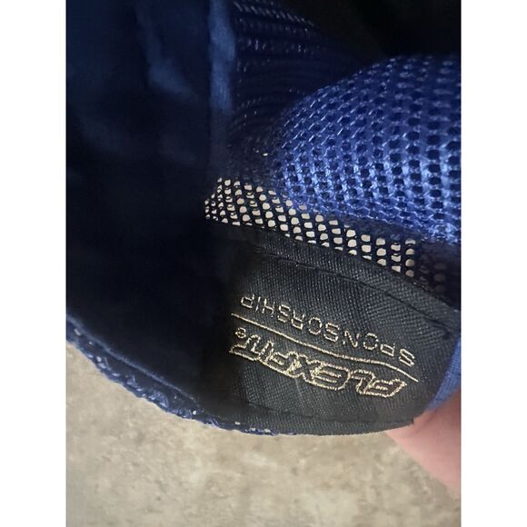 Travis Mathew Flexfit Puff Logo Blue Golf Baseball Cap Hat L-XL - Picture 3 of 4